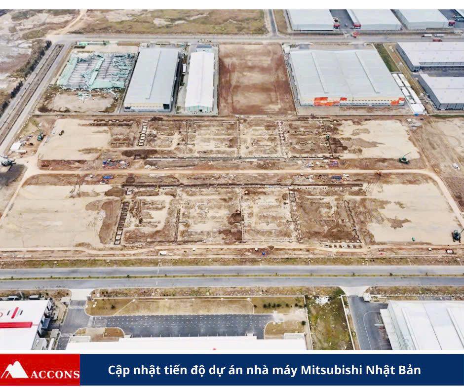 CẬP NHẬT TIẾN ĐỘ DỰ ÁN - NHÀ MÁY MITSUBISHI NHẬT BẢN